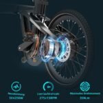 A Dece Oasis ADO Air E-Bike Air Carbon Elektrofahrrad, ebike Damen/ebike Herren,Bike,klapprad Riemenantrieb 14,5Kg IPS LCD Display, GPS,ADO APP,250W (Weiß) – Bild 6
