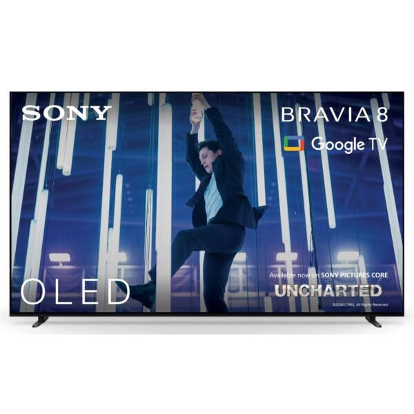 Sony BRAVIA 8 OLED 55 Zoll 4K HDR Google Smart TV | Gaming Features,IMAX Enhanced, Dolby Vision Atmos, Chromecast, Apple AirPlay, 120Hz 55XR80