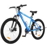 RCB GK2 26"-Mountainbike, 21-Gang-Kettenschaltung, Aluminiumrahmen, Federgabel, mechanische Scheibenbremsen, Getränkehalter, ideal für Freizeit und Fitness, geeignet für Jugendliche und Erwachsene