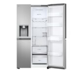 LG GSJE81PYBD Side-by-Side Kühlschrank mit Gefrierfach (628 L, Energieklasse D) mit Eis- und Wasserspender, UVNano, DoorCooling+, Smart Inverter Compressor, Silber – Bild 8
