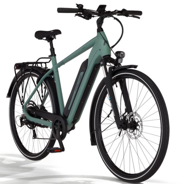 Fischer E-Bike Trekking VIATOR 2.1 Active, Elektrofahrrad für Damen und Herren, RH 55, 459Wh, Heckmotor 50Nm, 48V