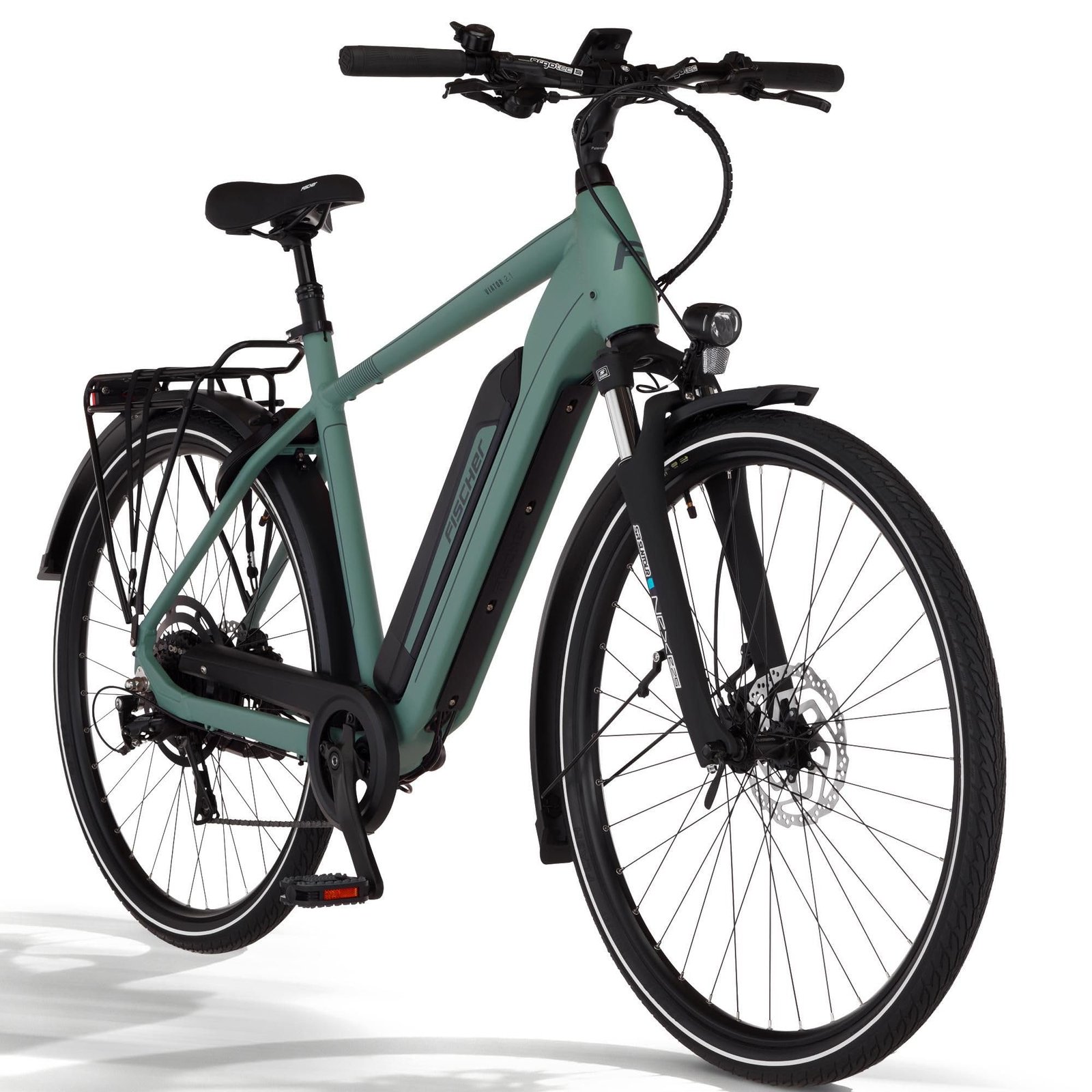 813Ag4PBh4L Fischer E-Bike Trekking VIATOR 2.1 Active, Elektrofahrrad für Damen und Herren, RH 55, 459Wh, Heckmotor 50Nm, 48V – Bild 1