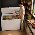 HEINNER HCF-HS420E++ Side-by-Side Kühl-Gefrierkombination – 420 L Gesamtvolumen, No-Frost-Technologie, Energieklasse E, LED-Innenbeleuchtung, Touch-Bedienung, Weiß – 5 Jahre Garantie – Bild 9