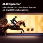 Hisense 65E7DS Fernseher 65 Zoll, 4K UHD QLED, Smart TV, Hi View AI Engine, 60Hz Game Mode Plus, Dolby Vision IQ, QLED Colour, Filmmaker, Smooth Motion, Airplay, Sprachsteuerung, 2026 – Bild 6