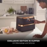 Ninja Foodi FlexDrawer Heißluftfritteuse, 10,4 L, Dual Zone, Schwarz/Kupfer – Bild 2