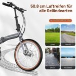 EVERCROSS EM1 Klappbares Fahrrad für Erwachsene & Jugendliche ab 12 Jahren – Bild 4
