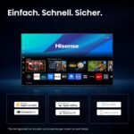Hisense 85E7DS Fernseher 85 Zoll, 4K UHD QLED, Smart TV, Hi-View AI Engine, 60Hz Game Mode Plus, Dolby Vision IQ, HI-QLED Colour, Filmmaker Mode, AI Smooth Motion, Airplay, Sprachsteuerung[2026] – Bild 9