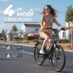 VARUN E Bike, 28 Zoll Ebike Damen Herren mit 48V 499.2Wh Akku, Bis zu 110km – Bild 4