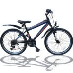 Talson 24 Zoll Mountainbike Fahrrad MIT GABELFEDERUNG & Beleuchtung 21-Gang Shimano Faster BBO