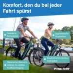 Fischer E-Bike Trekking VIATOR 2.1 Active, Elektrofahrrad für Damen und Herren, RH 55, 459Wh, Heckmotor 50Nm, 48V – Bild 2