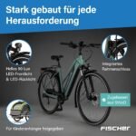 Fischer E-Bike Trekking VIATOR 2.1 Active, Elektrofahrrad für Damen und Herren, RH 50, 459Wh, Heckmotor 50Nm, 48V – Bild 3