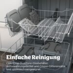 Ninja CRISPi DualZone Glas Air Fryer, Heißluftfritteuse mit 2 Körben, 8 Funktionen, zwei Gerichte gleichzeitig zubereiten, PFAS-freie Glasbehälter, Stein Gold DD103EUSD1 – Bild 14
