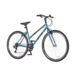 Wildtrak - Stahl-Trekkingrad, Erwachsene, 700C, 6 Gänge - Grün – Bild 3