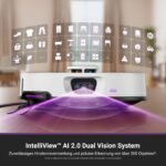 EUREKA J15 Max Ultra Saugroboter mit Wischfunktion, Extensible Seitenbürste & Wischarm, 22000Pa Saug Wischroboter mit Selbstreinigung, 80℃ Heißwasserreinigung, IntelliView 2,0, Anti-Wickel – Bild 7
