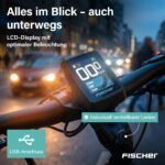 Fischer E-Bike Trekking VIATOR 2.1 Active, Elektrofahrrad für Damen und Herren, RH 50, 459Wh, Heckmotor 50Nm, 48V – Bild 6