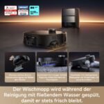 MOVA Z60 Ultra Roller Complete, HydroForce-Wischen, AutoShield-Tech Schwarz – Bild 2