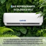 Split Klimaanlage mit Heizen A++ / Kühlen A++, 9000 BTU (2.7 kW) Inverter Klimagerät, Ultraleise, Energiesparmodus, WiFi & App, bis 70qm, Klimagerät Wandmontage R32 Kältemittel, Montagematerial – Bild 9