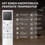 Kältebringer® Split Klimaanlage 12000 BTU 3,7 kW - Ohne F-Gas, R290 – Bild 6