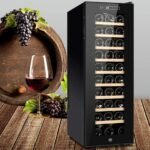 QPZMALSKY Weinbibliothek Mit Wasserresistentem Touchscreen Für Rotwein, Weiß, Champagner Oder Schaumwein, Großartiges Unabhängiges Weingut, Stille Operation – Bild 2