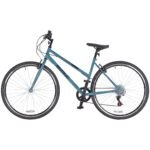 Wildtrak - Stahl-Trekkingrad, Erwachsene, 700C, 6 Gänge - Grün – Bild 2