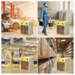 DAHTEC 22 kW Elektro Heizlüfter Große Räume mit Thermostat & 3 Heizstufen – Bild 6