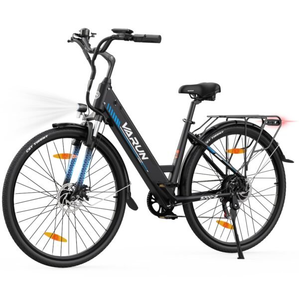 VARUN E Bike, 28 Zoll Ebike Damen Herren mit 48V 499.2Wh Akku, Bis zu 110km