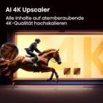 Hisense 43E6DS Fernseher 43 Zoll, 4K UHD Smart TV, Hi View AI Engine, 60Hz Game Mode Plus, Dolby Vision, 4K Upscaler, DTS Virtual, X, Smooth Motion, Airplay, Sprachsteuerung, 2026 – Bild 4