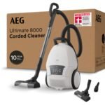 AEG 8000 Staubsauger mit Beutel, Testsieger Stiftung Warentest, AB81U1SW