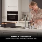 Ninja Foodi FlexDrawer Heißluftfritteuse, 10,4 L, Dual Zone, Schwarz/Kupfer – Bild 14