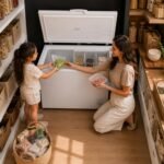 HEINNER HCF-HS420E++ Side-by-Side Kühl-Gefrierkombination – 420 L Gesamtvolumen, No-Frost-Technologie, Energieklasse E, LED-Innenbeleuchtung, Touch-Bedienung, Weiß – 5 Jahre Garantie – Bild 6