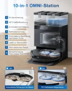 Deebot T50 Omni Black Gen2 Saugroboter mit Wischfunktion – Bild 4