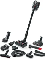 BOSCH BSS825MULT Akku Staubsauger (Unlimited 8 Gen2, kabellos, beutellos, mit Stiel, 18 V, Düsenbeleuchtung, Schnelladen)