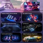 Hisense 100E7DS PRO Fernseher 100 Zoll, 4K UHD QLED, Smart TV, Hi-Concerto, 144Hz Game Mode, Hi-QLED Colour, Built-in Subwoofer, Filmmaker Mode, Dolby Audio, DTS Virtual: X, FreeSync Premium [2026] – Bild 3