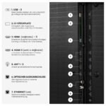 Hisense 85U7DS PRO Fernseher 85 Zoll, 4K UHD, Hi QLED Mini LED, Smart TV, 165 Hz, View AI Engine, IMAX Enhanced, RGB Lichtsensor, Dolby Vision Atmos, Unibody Slim, FreeSync Premium, 2026 – Bild 10