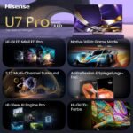 Hisense 85U7DS PRO Fernseher 85 Zoll, 4K UHD, Hi QLED Mini LED, Smart TV, 165 Hz, View AI Engine, IMAX Enhanced, RGB Lichtsensor, Dolby Vision Atmos, Unibody Slim, FreeSync Premium, 2026 – Bild 3
