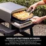 Ninja Artisan Outdoor-Pizzaofen & Heißluftfritteuse, 4 Funktionen, Grau – Bild 10