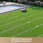 Dreame Intelligenter Mähroboter A1 Pro, Drahtloser Umfang Mähroboter, App-Steuerung, Intuitive Zonenverwaltung, Intelligente Hindernisvermeidung – Bild 5