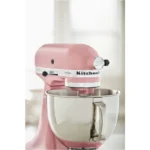 Multifunktionale Küchenmaschine – KITCHEN AID – ARTISAN – Puderrosa – 4,8 Liter – 1000 Watt – Bild 2