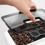 Espressomaschine mit integriertem Mahlwerk – DELONGHI – Magnifica S ECAM22.110.W – 1,8 l – 250 g – 15 bar – 1450 W – Weiß – Bild 2