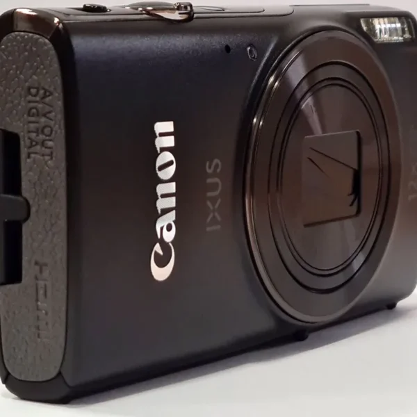 Canon IXUS 285 HS 20,2 Megapixel Full HD Kompaktkamera, 12-fach optischer/4-fach digitaler Zoom, 25 - 300 mm Brennweite, optischer Bildstabilisator, 1/2,3'' CMOS-Sensor, F3,6 (W) - F7 (T), 7,62 cm (3 Zoll) Display, WLAN, HDMI, Gesichts- und Lächelerkennung