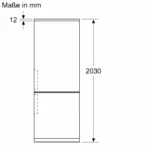 Bosch KGN39VICT Serie 4 Freistehende Kühl-Gefrier-Kombination – Bild 3