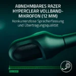 RAZER Blackshark V3 Pro Schwarz Wireless ANC Esport Headset | PC-Series, Hybrid ANC, 2.4Ghz, Bluetooth, USB-C, 3.5 mm Klinke – Bild 4