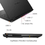 HP OMEN Gaming Laptop 17,3" QHD IPS R7-8845HS 32GB/1TB RTX 4070 240Hz Windows 11 17-db0079ng - A33TLEA#ABD – Bild 4