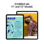 Apple iPad Air 11" 2025 Wi-Fi 1 TB Polarstern MCAQ4TY/A – Bild 4