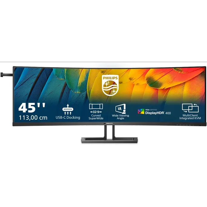 Philips 45B1U6900C 44.5 Zoll DQHD Curved VA LED 32:9 75 Hz Monitor