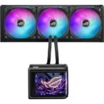 ASUS ROG RYUO IV SLC 360 ARGB Komplettwasserkühlung für AMD und Intel CPUs schwarz – Bild 2