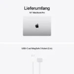 Apple MacBook Pro 14" 2025 M5/16/1TB 10C CPU 10C GPU Nanotexturglas Silver BTO – Bild 2