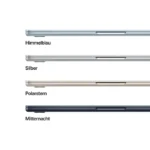 Apple MacBook Air 13,6" 2025 M4/16/2TB SSD 10C GPU Mitternacht BTO – Bild 3