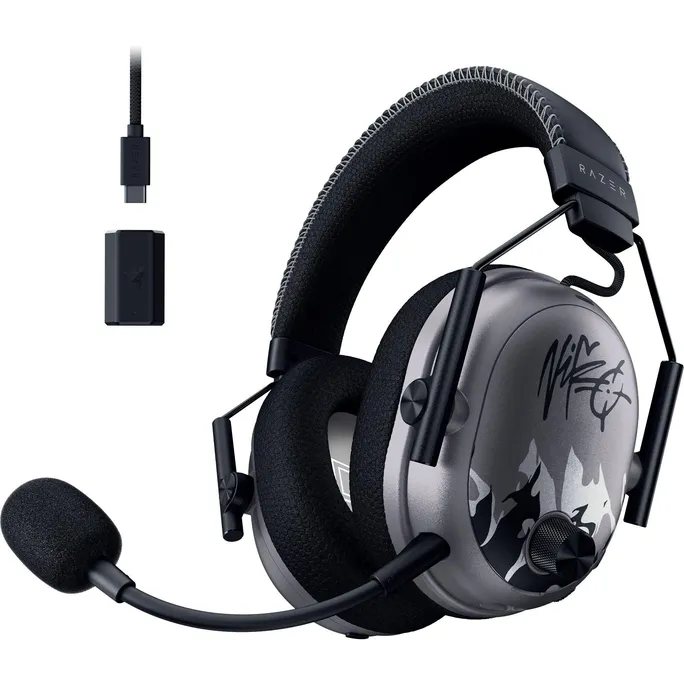 Razer Blackshark V3 Pro NiKo Edition, Kabelloses Gaming Headset | PC-Series, Hybrid ANC, 2.4Ghz, Bluetooth, USB-C, 3.5 mm Klinke
