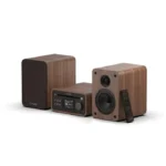 Pure Classic Stereo Mini Stereoanlage DAB+/FM, Bluetooth, CD, USB braun/Walnuss – Bild 4